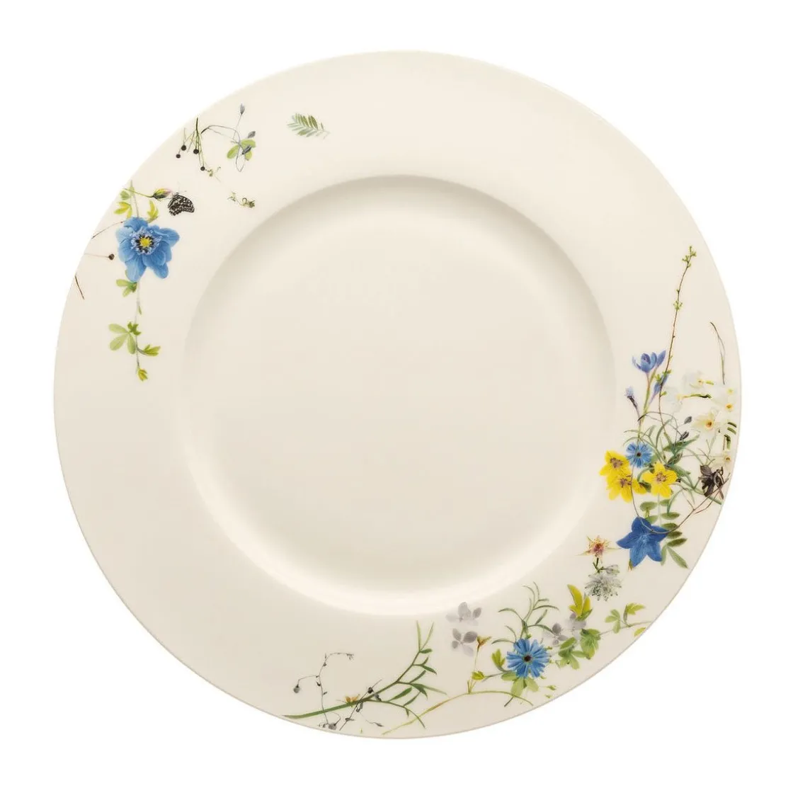 Rosenthal Speiseteller 28cm Fahne Brillance Fleurs des Alpes