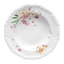 Rosenthal Suppenteller 23 cm Maria Pink Rose
