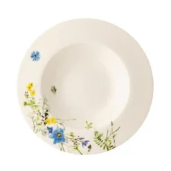 Rosenthal Suppenteller 23 cm Fahne Brillance Fleurs des Alpes