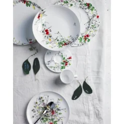 Suppenteller<Rosenthal Suppenteller 23 cm Fahne Brillance Fleurs Sauvages