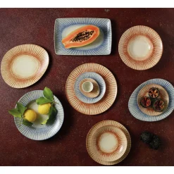 Neuheiten|Italienische Genüsse<Rosenthal Suppenteller 22 cm Sunlight Red