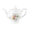 Teekannen|Teekannen<Rosenthal Teekanne Maria Pink Rose