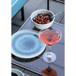 Speiseteller|Spanischer Sommerurlaub<Rosenthal Teller flach 27 cm Junto Aquamarine