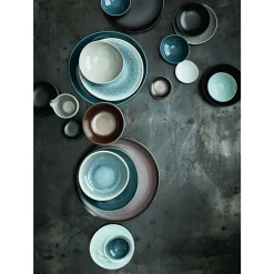 Frühstücksteller<Rosenthal Teller flach 22 cm Junto Aquamarine