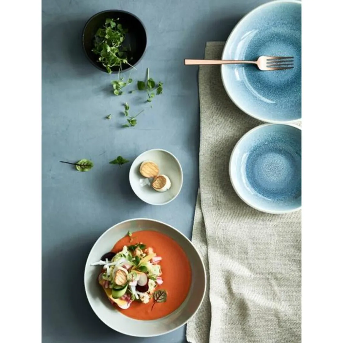 Rosenthal Teller flach 16 cm Junto Aquamarine