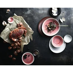 Rosenthal Teller tief 22 cm Junto Rose Quartz