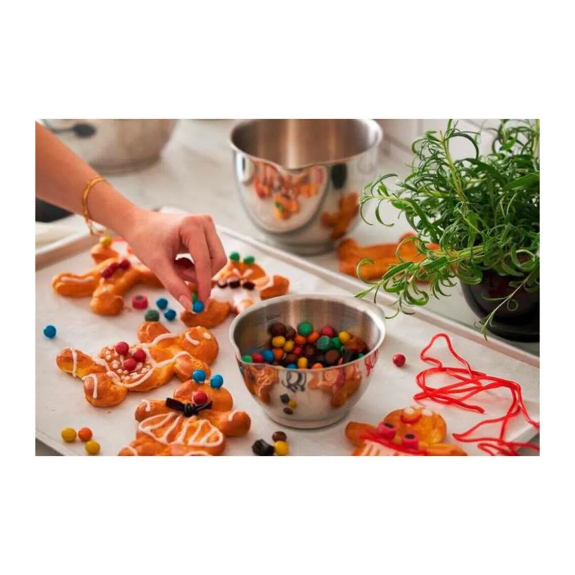 Kochwelt Entdecken|Backzubehör<Rosti Rührschüssel Margrethe 2l Edelstahl