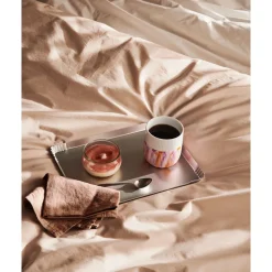 Becher|Neuheiten<Royal Copenhagen Becher 0,35 l Contrast Gerippt Morning Sky