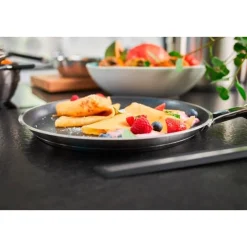 Pfannen|Kochwelt Entdecken<Rösle Crêpespfanne 28 cm Silence Pro silber