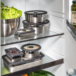 Brotdosen<Rösle Dose 0,6 l Flexx 2Go edelstahl