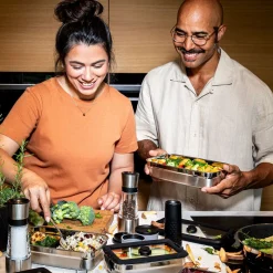 Brotdosen<Rösle Dose 1,5 l Flexx 2Go edelstahl