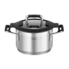 Bestseller<Rösle Kochtopf 16cm mit Silikonranddeckel SILENCE PRO