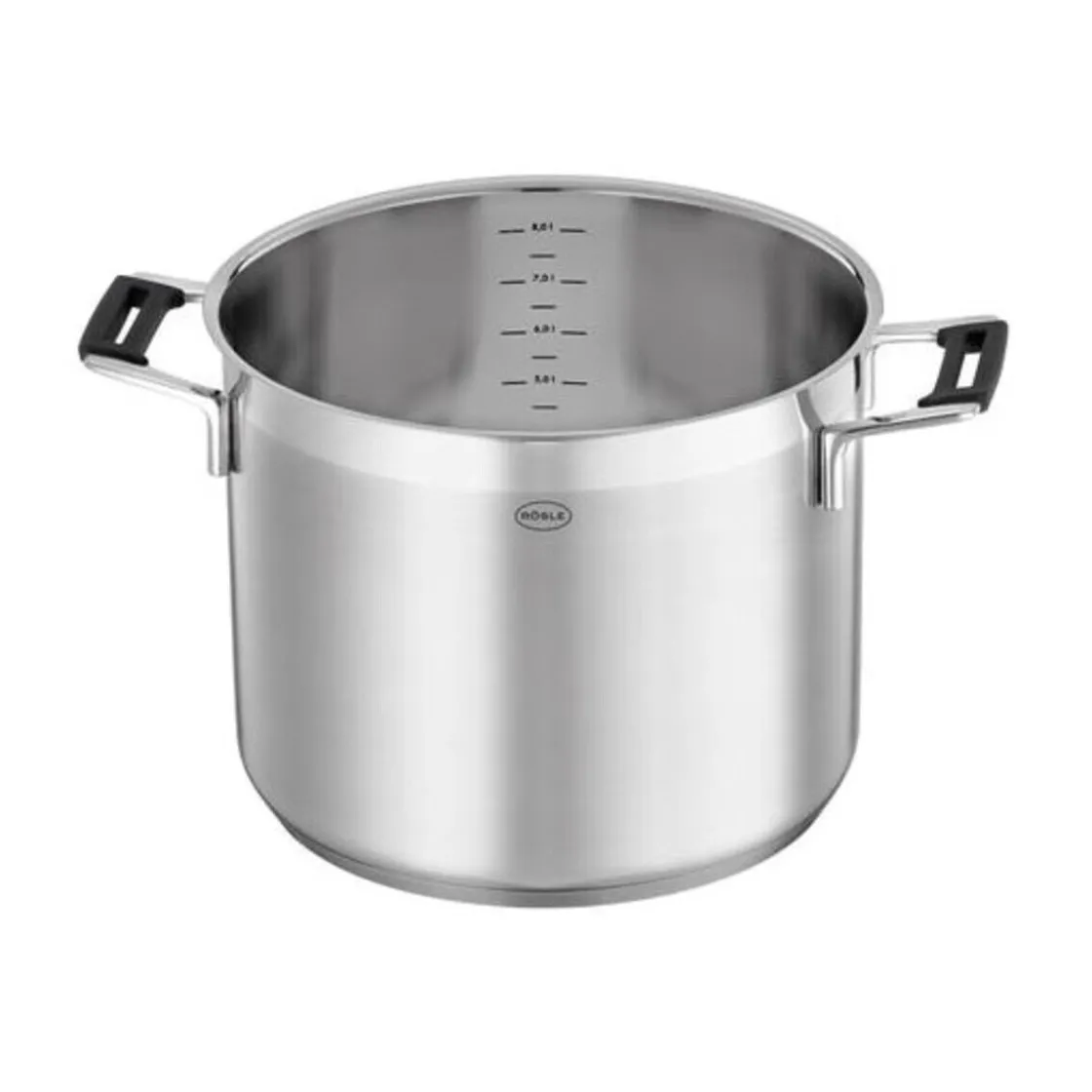 Rösle Kochtopf 24cm mit Silikonranddeckel SILENCE PRO