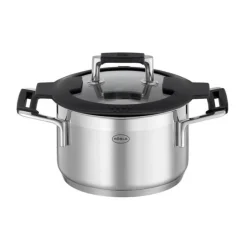 Töpfe|Kochwelt Entdecken<Rösle Kochtopf 16cm mit Silikonranddeckel SILENCE PRO