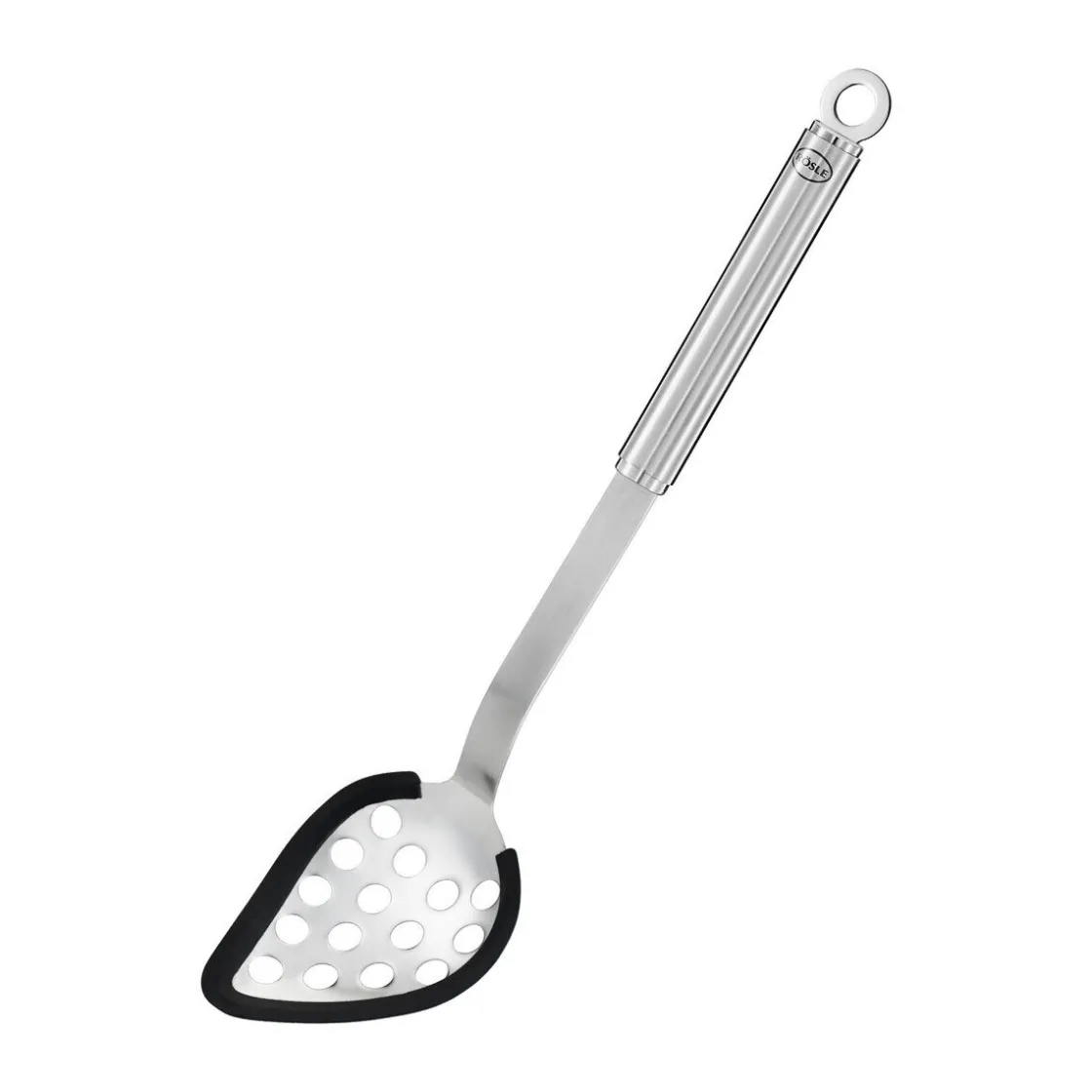 Rösle Multifunktionslöffel Rundgriff mit Silikonrand 34,5cm