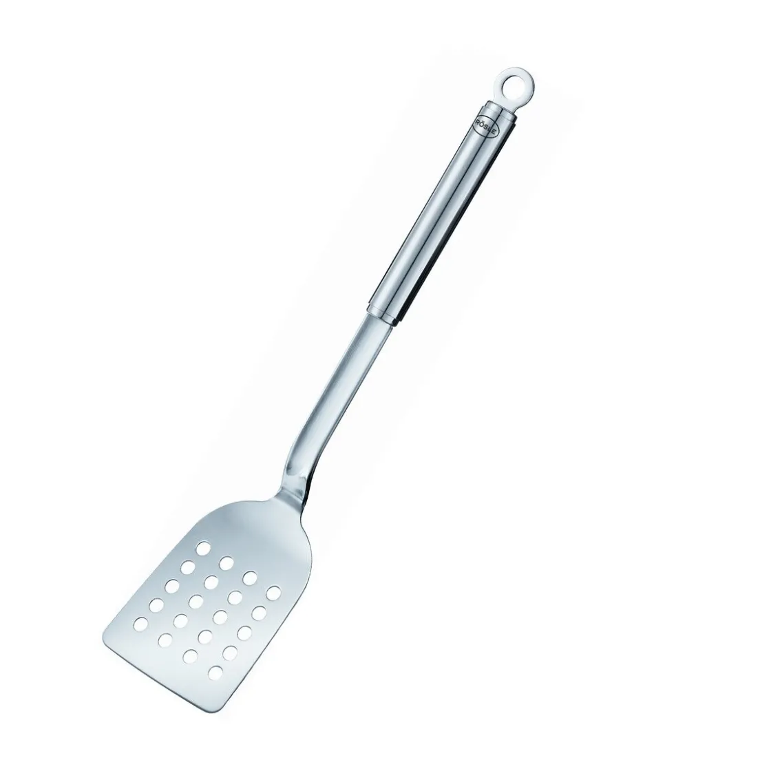Messer & Co. Entdecken|Kochbesteck<Rösle Pfannenschaufel Rundgriff 34,5 cm Edelstahl gelocht