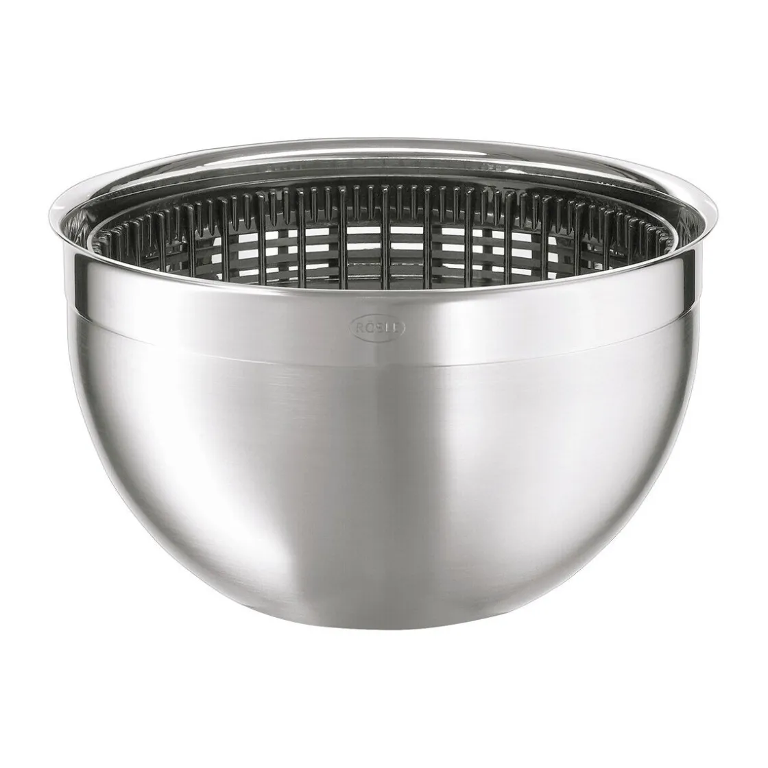 Rösle Salatschleuder 24 cm edelstahl