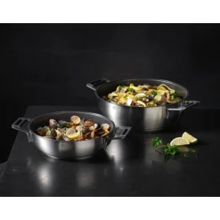 Kochwelt Entdecken|Pfannen<Rösle Servierpfanne 24cm antihaftversiegelt SILENCE PRO