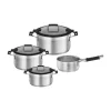 Rösle Topf-Set 4-tlg. Silence Pro edelstahl