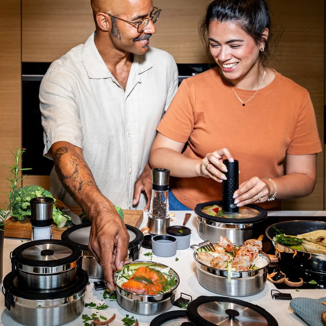 Kochwelt Entdecken|Brotdosen<Rösle Vakuumdeckel zur Dose mit 1,5 l Flexx 2Go klar