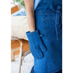 Küchentextil<Sagaform BBQ-Handschuh 30x16 cm Aron blau