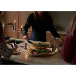 Sagaform Kerzenhalter Siri 22 cm silber