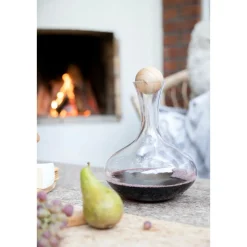 Karaffen<Sagaform Weinkaraffe 2,0 l Nature klar