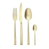 Besteck Set 6 Personen|Sommertafel<Sambonet Besteck-Set 24-tlg. Rock Antique PVD Champagne