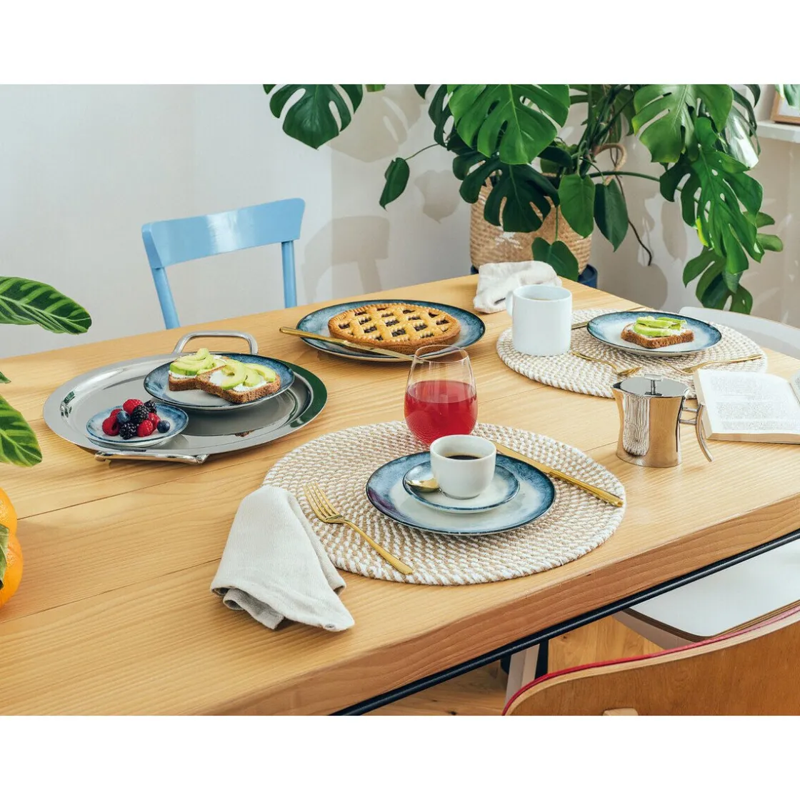 Sambonet Besteck-Set 24-tlg. Taste Mirror PVD Gold