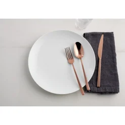 Kuchengabeln|Muttertag<Sambonet Kuchengabel 6 St. Rock Edelstahl/PVD Kupfer