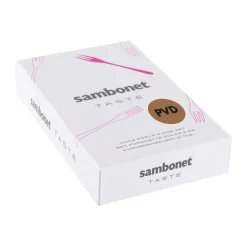 Sambonet Kuchengabel 6 St. Taste Antique Edelst./PVD champagne