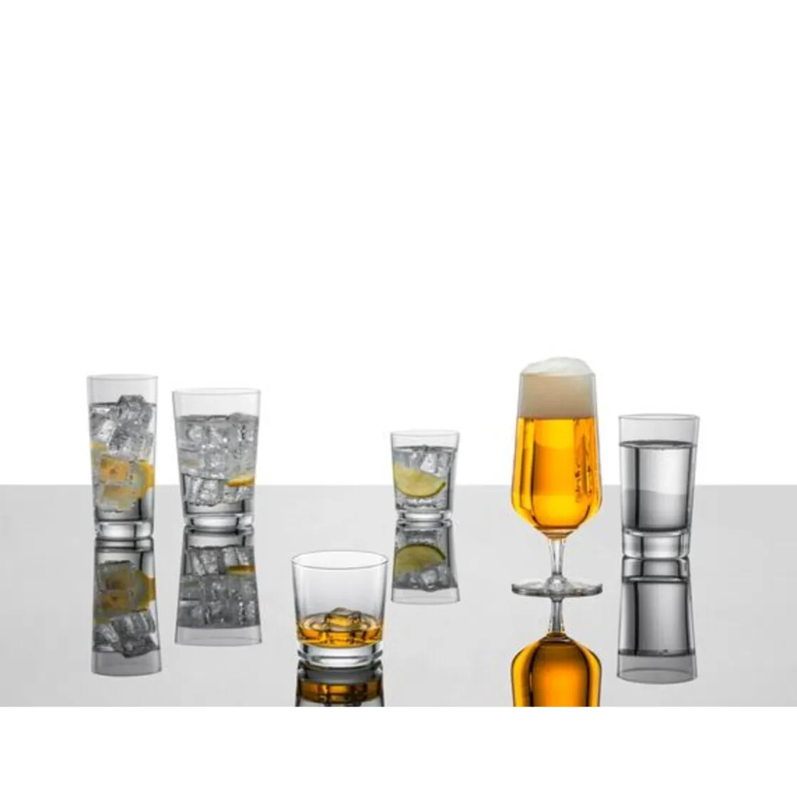 Wassergläsersets|Gläser Set<Schott Zwiesel Allroundglas 6er-Set Basic Bar Selection klar
