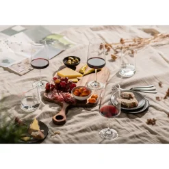 Weingläsersets<Schott Zwiesel Rotweinglas 4-tlg. MioVino mit Moussierpunkt klar