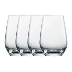 Wassergläsersets<Schott Zwiesel Wasserglas 4er-Set Forté klar