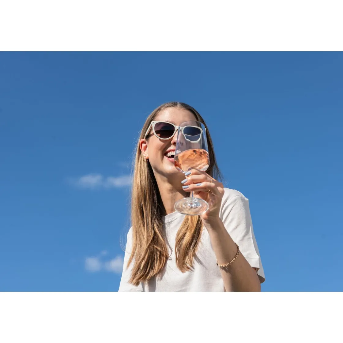 Weingläsersets<Schott Zwiesel Weißweinglas 4-tlg. MioVino mit Moussierpunkt klar