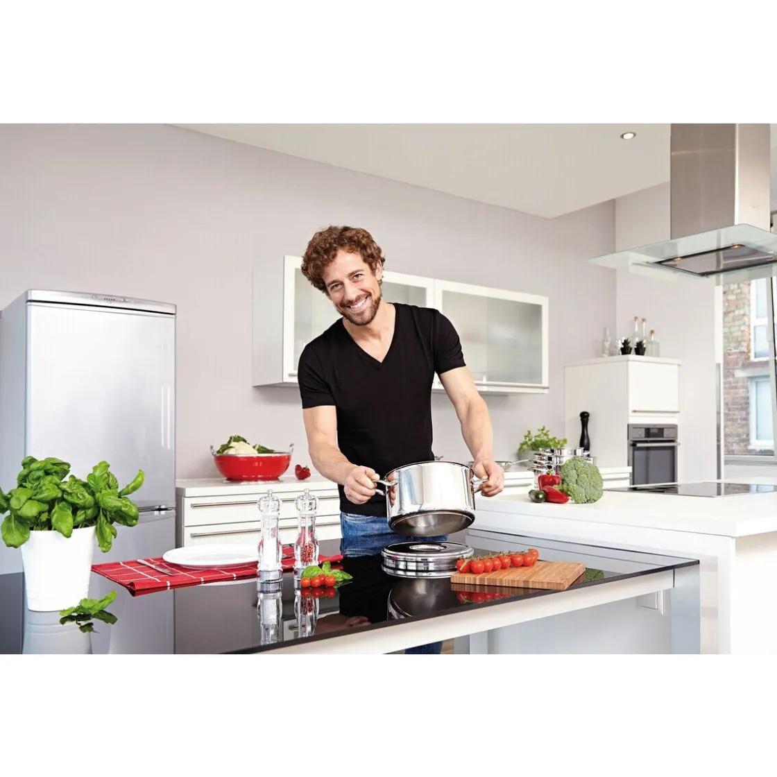 Weihnachten|Kochwelt Entdecken<Schulte-Ufer Fleischtopf m.Deckel Romana Edelstahl 20cm