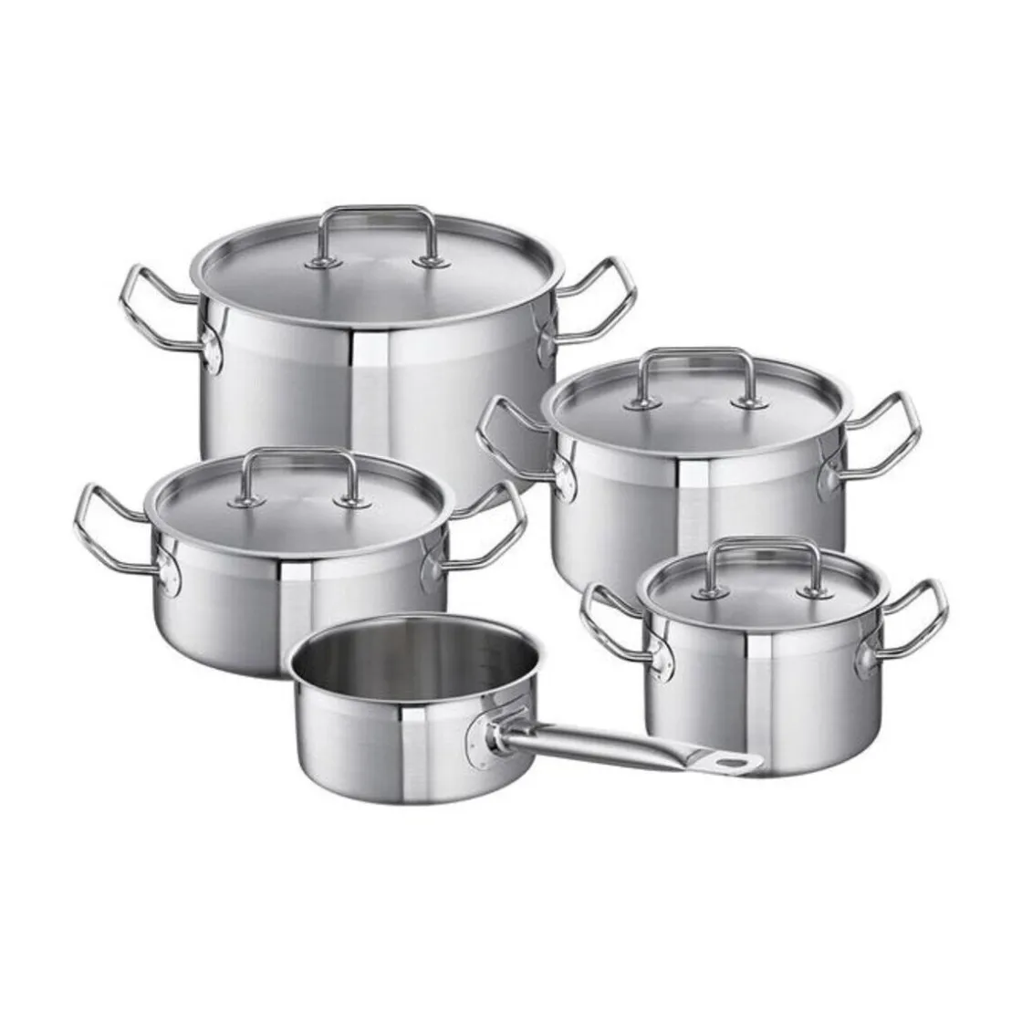 Kochwelt Entdecken|Töpfe<Schulte-Ufer Meister-Set 5-tlg. Profi-Line i