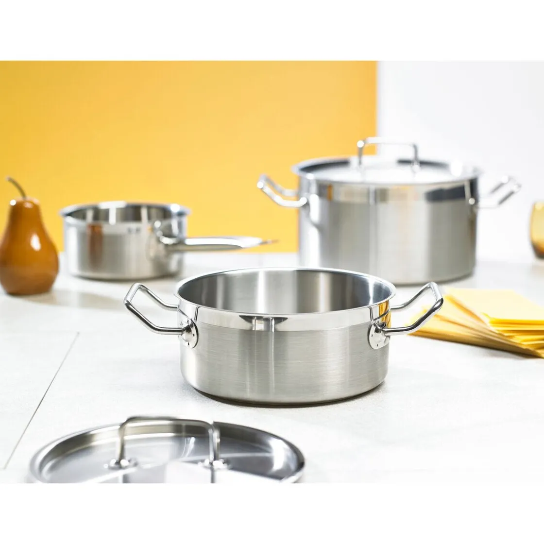 Kochwelt Entdecken|Töpfe<Schulte-Ufer Meister-Set 5-tlg. Profi-Line i