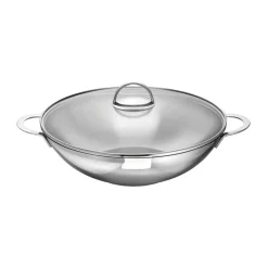 Thailändische Küche<Schulte-Ufer Wok Wave 32cm inkl. Ablagegitter