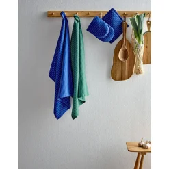 Küchentextil<Södahl Geschirrtuch 2er-Set Organic Line Königsblau