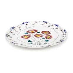 Servierplatten<Serax Servierplatte 31 cm Midnight Flowers Anemone Milk Mauve