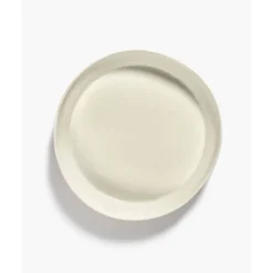 Serax Servierplatte M 36 cm Feast weiß/rote Streifen