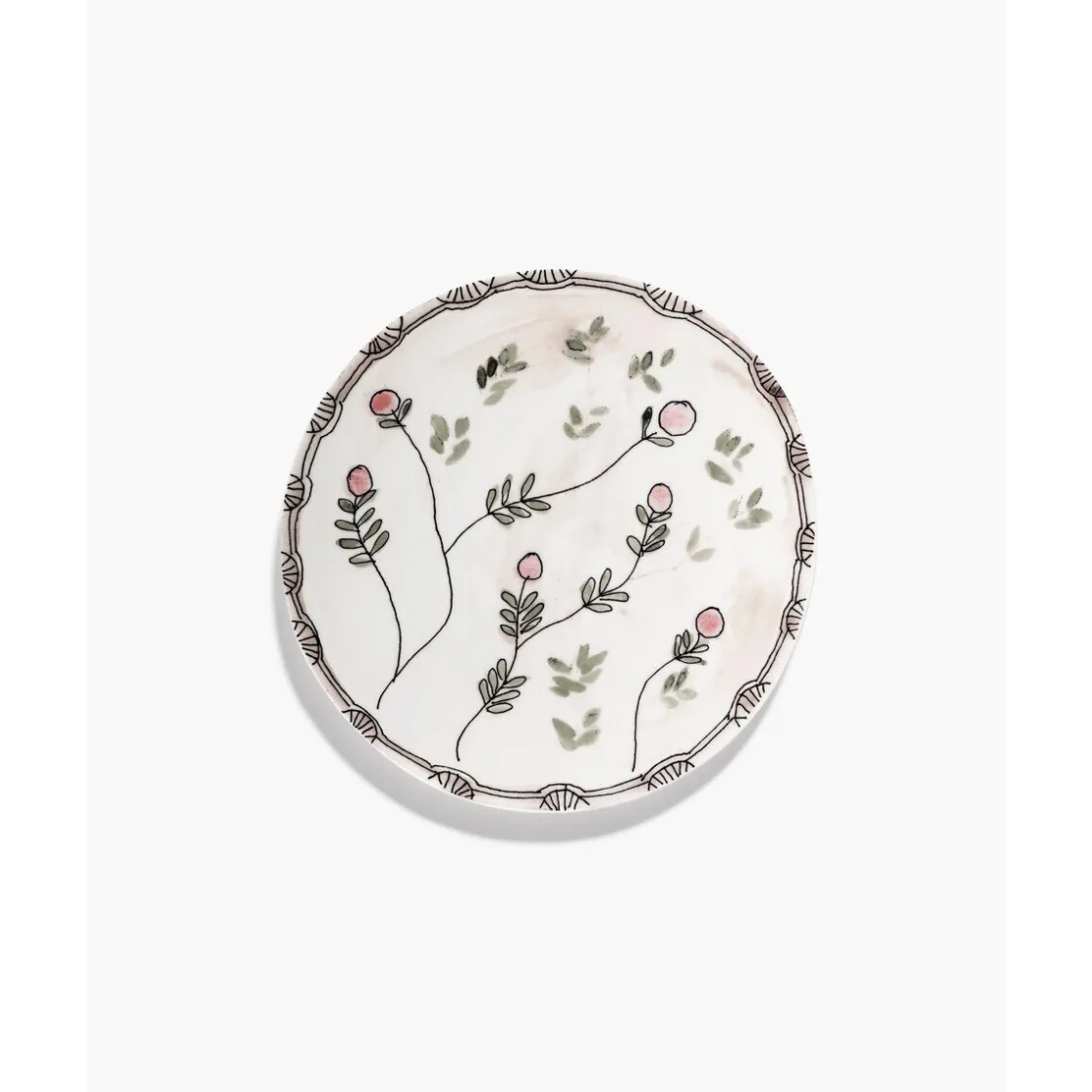 Serax Speiseteller 28 cm Midnight Flowers Mirtillo Nude