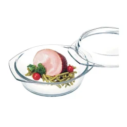 Kochwelt Entdecken|Backformen<Simax Schüssel mit Deckel 1,5 l klar