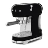 Smeg Espressomaschine ECF02BLEU 50’s Style schwarz