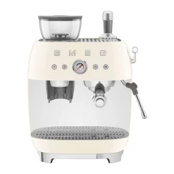 Essentials<Smeg Espressomaschine mit Mahlwerk EGF03 2 Tassen 1650 W 50’s Style creme