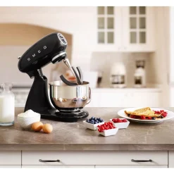 Küchenmaschinen<Smeg Küchenmaschine SMF03 4,8 l 800 W 50's Style schwarz