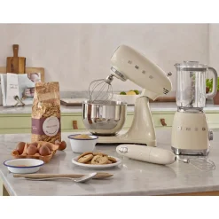 Kochwelt Entdecken|Küchenmaschinen<Smeg Küchenmaschine SMF03 4,8 l 800 W 50's Style creme