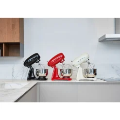 Kochwelt Entdecken|Küchenmaschinen<Smeg Küchenmaschine SMF03 4,8 l 800 W 50's Style creme