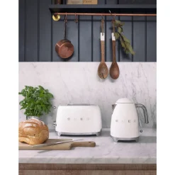 Kochwelt Entdecken|Wasserkocher<Smeg Wasserkocher KLF03 1,7 l 2400 W 50’s Style creme